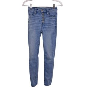 American Eagle Outfitters Blue Jeggings